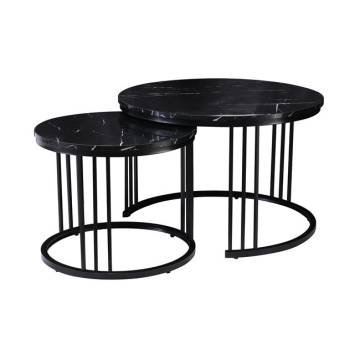 Τραπεζάκια Σαλονιού set 2 τεμαχίων.  - 1